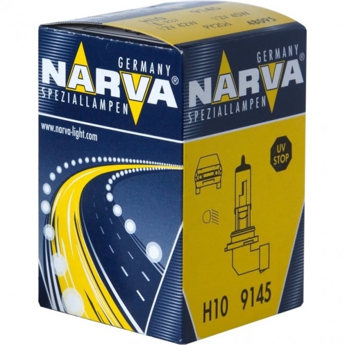 Лампа NARVA H10/9145 45 12V PY20d/45A 35032614 Лампа NARVA H10/9145 45 12V PY20d/45A 35032614