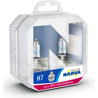 Лампа NARVA RANGE POWER 150 H7 S2 12V 2шт Лампа NARVA RANGE POWER 150 H7 S2 12V 2шт