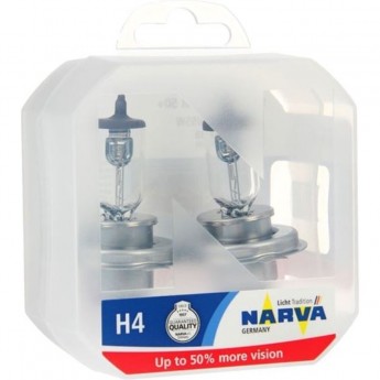 Лампа NARVA RANGE POWER 50+ 12V H4 60/55W P43t бокс 2шт. Лампа NARVA RANGE POWER 50+ 12V H4 60/55W P43t бокс 2шт.
