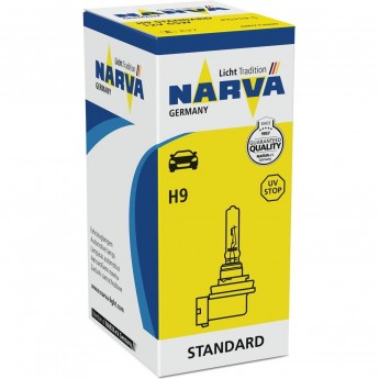 Лампа NARVA STANDARD H9 12V 65W PGJ19-5 Лампа NARVA STANDARD H9 12V 65W PGJ19-5